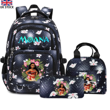 Disney Moana Waterproof School Backpack for Teenage Girls – Wear-Resistant Travel and Laptop Bag - Image 8