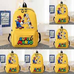 Super Mario Bros Kids Backpack – Cute Cartoon School Bag for Boys & Girls