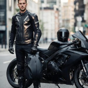 Waterproof Multifunctional Motorcycle Backpack & Helmet Bag – Large Capacity, Reflective Travel Bag