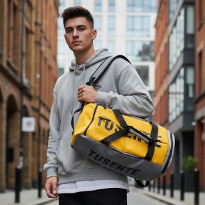 Large Capacity Waterproof Gym Bag – Multi-Functional Travel and Fitness Backpack with Shoe Compartment