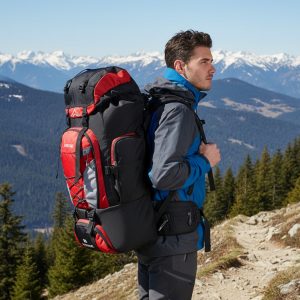 80L Waterproof Camping & Hiking Backpack – Large Outdoor Travel Rucksack for Men and Women
