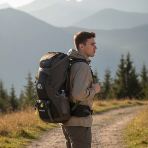 50L Waterproof Travel Backpack – Large Hiking and Camping Rucksack for Men & Women