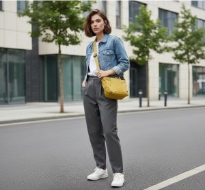Ultra-light Nylon Crossbody Bag for Women Adjustable Wide Strap Lightweight Women's Bag Zipper Closure Stylish Messenger Bag