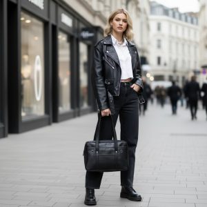 Japanese JK Uniform PU Schoolbag – Waterproof Student Shoulder & Messenger Bag for Girls