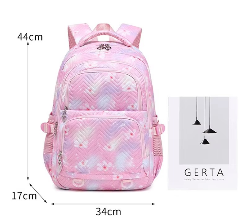 Disney Moana Waterproof School Backpack for Teenage Girls – Wear-Resistant Travel and Laptop Bag - Image 3